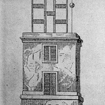 Les torres del telègraf del Turó de Montgat