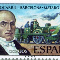 La filatèlia del tren de Mataró