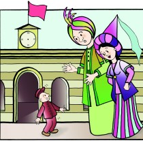 Els gegants de Barcelona van de festa a Mataró…en tren Els gegants de Barcelona van de festa a Mataró…en tren