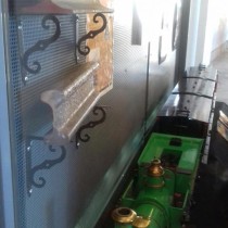 Donació al Museu del Ferrocarril d’un carril originari de 1848