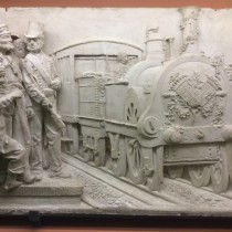 El tren al Museu de Mataró