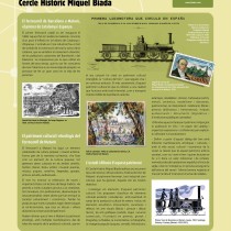 La catalogació del patrimoni cultural del ferrocarril de Mataró: Jornada Recercat a Manresa