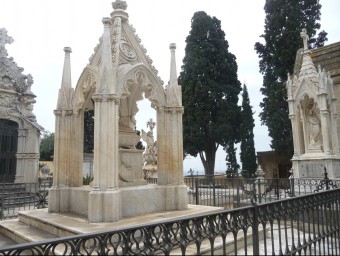 Panteó de Miquel Biada al cementiri de Mataró 