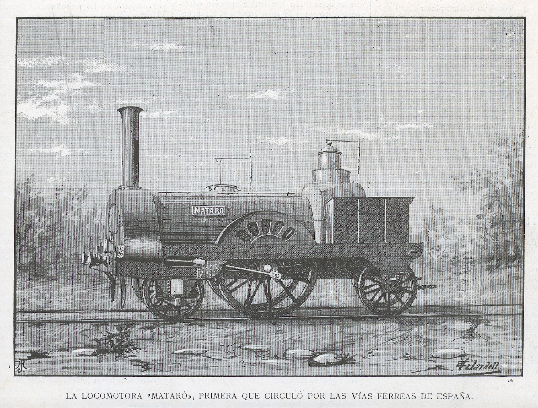 Biada | Miquel Biada i el primer ferrocarril
